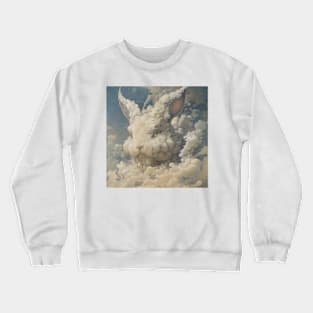 The cloud rabbit Crewneck Sweatshirt